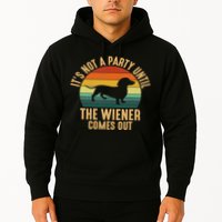 It’s Not A Party Until Wiener Comes Out, Funny Dachshund Hoodie