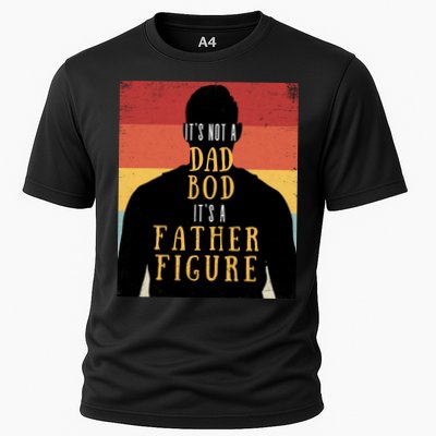 Its Not A Dad Bod Its A Father Figure Vintage Stripes Fathers Day Performance Shirt