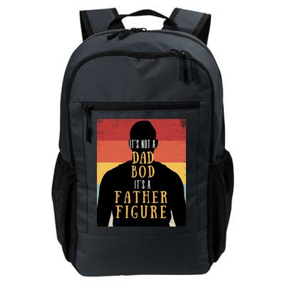 Its Not A Dad Bod Its A Father Figure Vintage Stripes Fathers Day Backpack