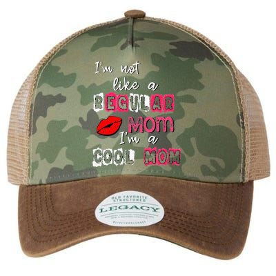 Im Not A Regular Mom Im A Cool Mom Legacy Tie Dye Trucker Hat
