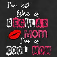 Im Not A Regular Mom Im A Cool Mom Adult Drive Performance Visor