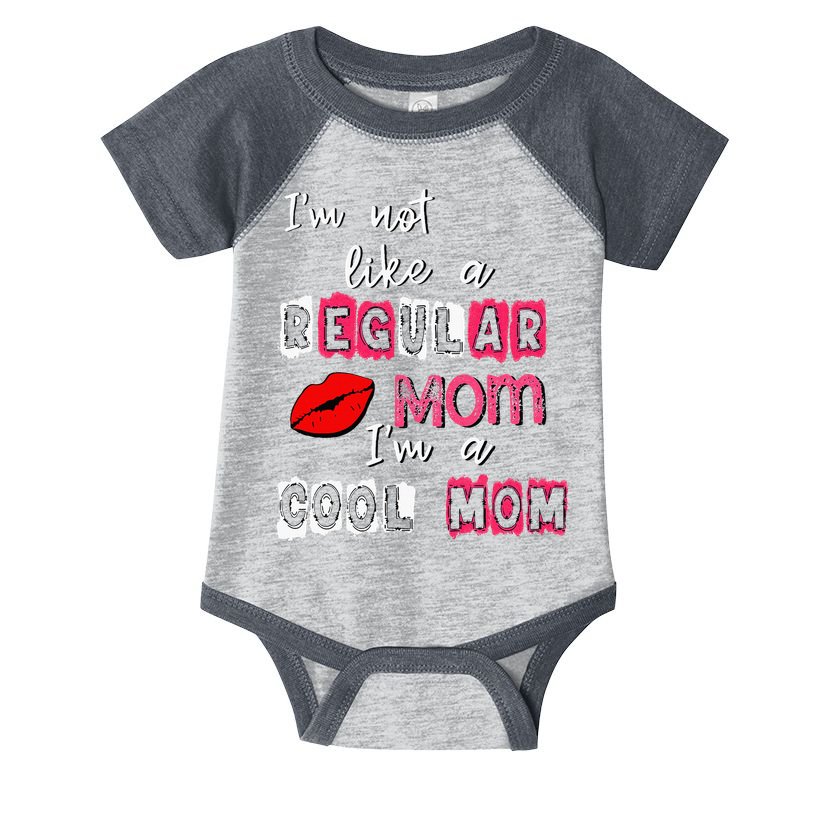 Im Not A Regular Mom Im A Cool Mom Infant Baby Jersey Bodysuit
