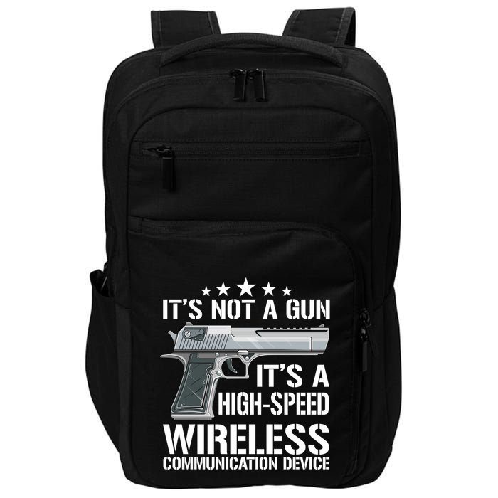 Its Not A Gun Meme Funny Gift Funny Its Not A Gun Cool Gift Impact Tech Backpack