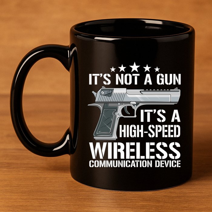 Its Not A Gun Meme Funny Gift Funny Its Not A Gun Cool Gift 11oz C Handle Ceramic Mug
