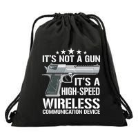 Its Not A Gun Meme Funny Gift Funny Its Not A Gun Cool Gift Drawstring Bag