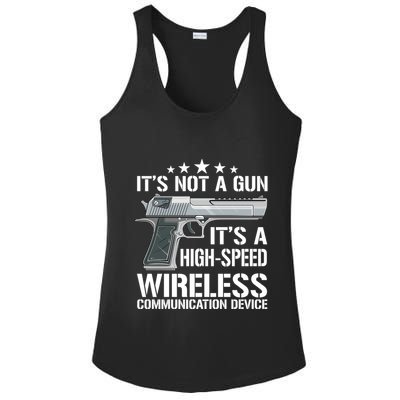 Its Not A Gun Meme Funny Gift Funny Its Not A Gun Cool Gift Ladies PosiCharge Competitor Racerback Tank