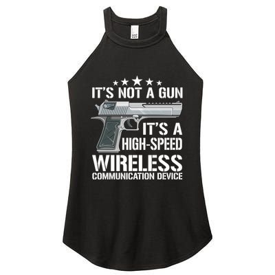 Its Not A Gun Meme Funny Gift Funny Its Not A Gun Cool Gift Women's Perfect Tri Rocker Tank