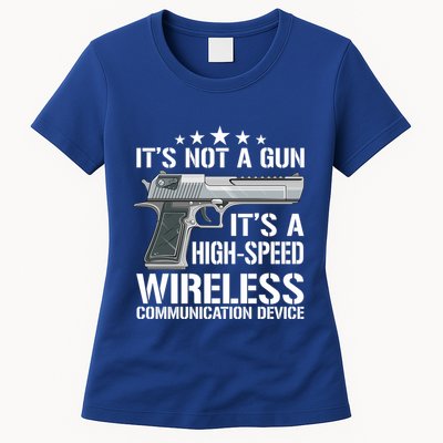 Its Not A Gun Meme Funny Gift Funny Its Not A Gun Cool Gift Womens T-Shirt