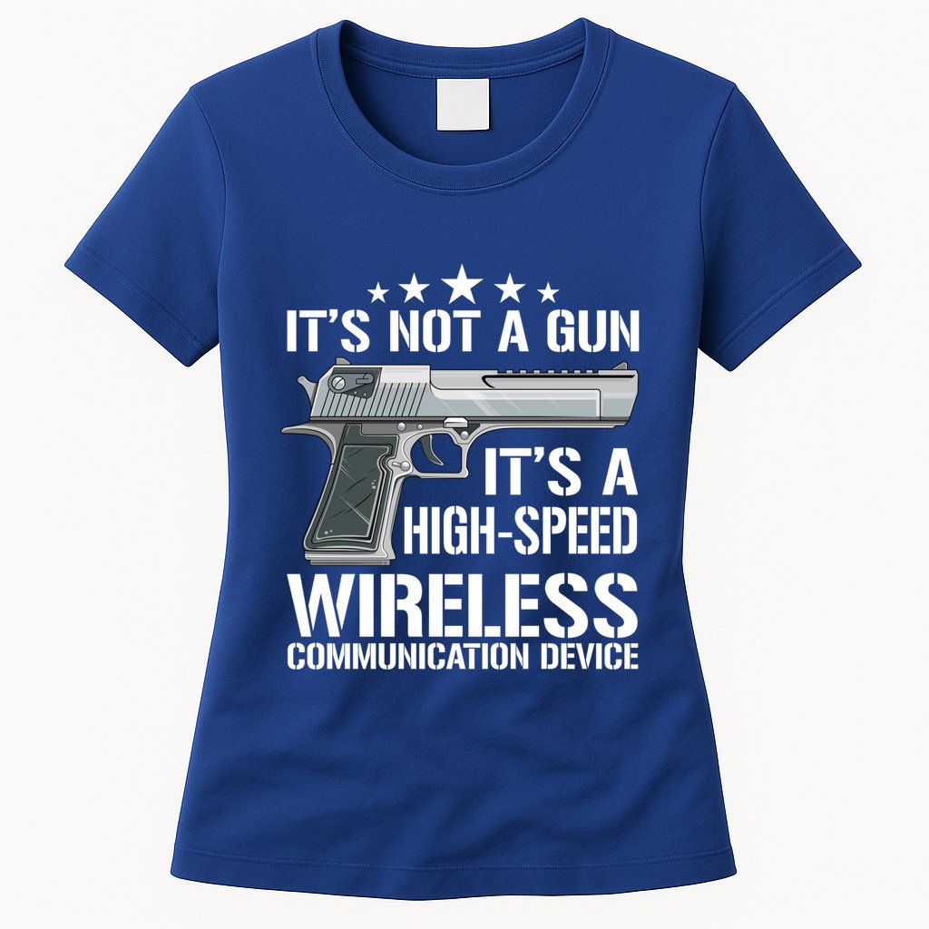 Its Not A Gun Meme Funny Gift Funny Its Not A Gun Cool Gift Womens T-Shirt