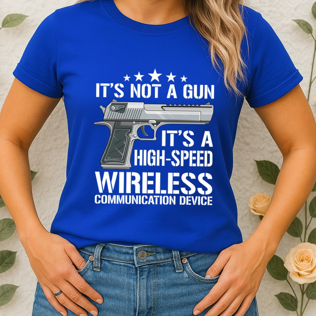 Its Not A Gun Meme Funny Gift Funny Its Not A Gun Cool Gift Womens T-Shirt