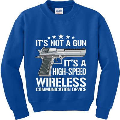 Its Not A Gun Meme Funny Gift Funny Its Not A Gun Cool Gift Kids Sweatshirt