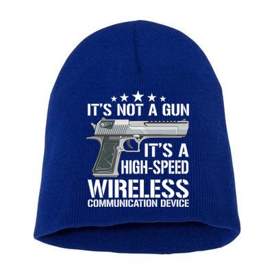 Its Not A Gun Meme Funny Gift Funny Its Not A Gun Cool Gift Short Acrylic Beanie