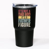 ItS Not A Dad Bod ItS A Father Figure Funny Retro Vintage Tumbler