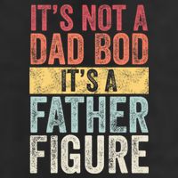 ItS Not A Dad Bod ItS A Father Figure Funny Retro Vintage Tumbler