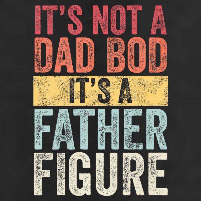 ItS Not A Dad Bod ItS A Father Figure Funny Retro Vintage Tumbler