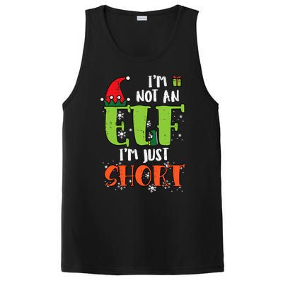 Im Not An Elf Just Short Funny Christmas Xmas PosiCharge Competitor Tank