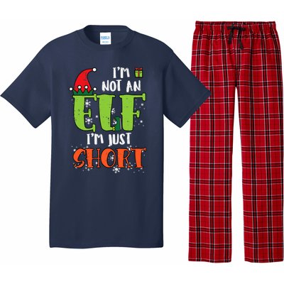 Im Not An Elf Just Short Funny Christmas Xmas Pajama Set