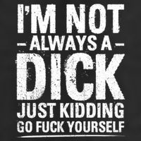 IM Not Always A Dick Just Ding Go Fuck Yourself Gift Hat