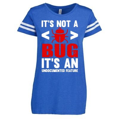 Its Not A Bug Enza Ladies Jersey Football T-Shirt