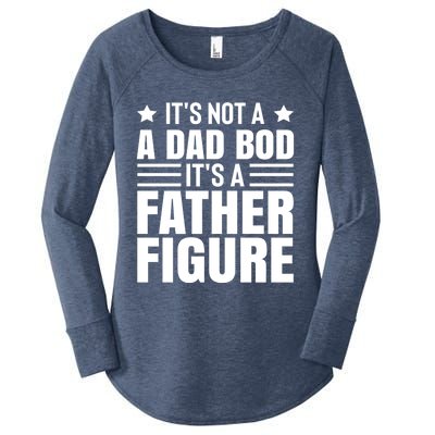 ItS Not A Dad Bod ItS A Father Figure Great Gift Women's Perfect Tri Tunic Long Sleeve Shirt