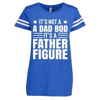 ItS Not A Dad Bod ItS A Father Figure Great Gift Enza Ladies Jersey Football T-Shirt