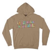 Im Not An Elf Just Short Funny Christmas Xmas Hoodie