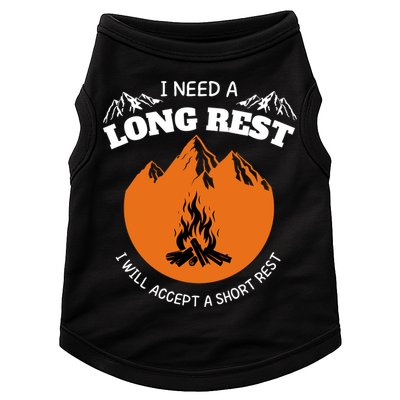 I Need A Long Rest I Will Accept A Short Rest Doggie Tank
