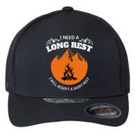 I Need A Long Rest I Will Accept A Short Rest Flexfit Unipanel Trucker Cap