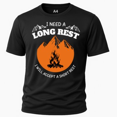 I Need A Long Rest I Will Accept A Short Rest Cooling Performance Crew T-Shirt