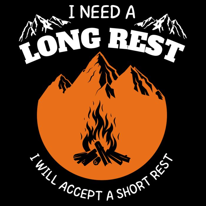 I Need A Long Rest I Will Accept A Short Rest Baby Bodysuit