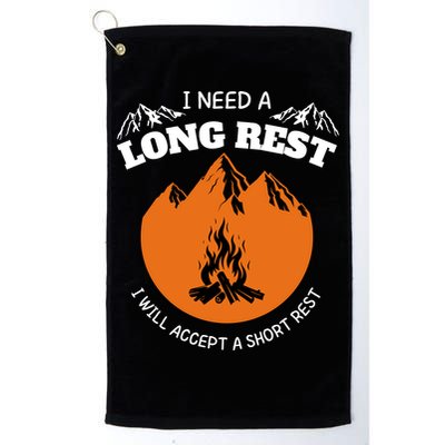 I Need A Long Rest I Will Accept A Short Rest Golf Towel