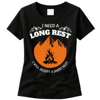 I Need A Long Rest I Will Accept A Short Rest Womens T-Shirt