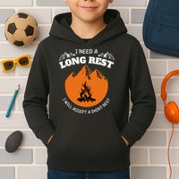 I Need A Long Rest I Will Accept A Short Rest Kids Hoodie