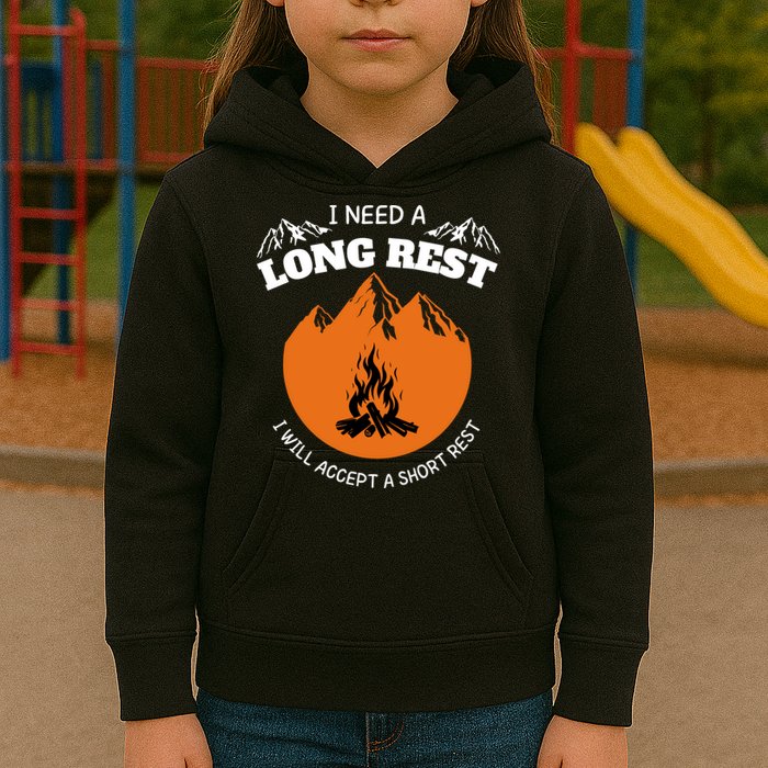 I Need A Long Rest I Will Accept A Short Rest Kids Hoodie