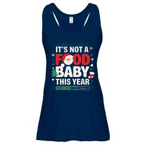 Its Not A Food Baby This Year Xmas 2028 Christmas Pregnancy Ladies Essential Flowy Tank