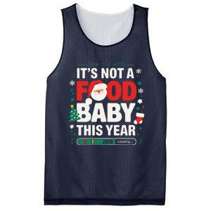 Its Not A Food Baby This Year Xmas 2028 Christmas Pregnancy Mesh Reversible Basketball Jersey Tank