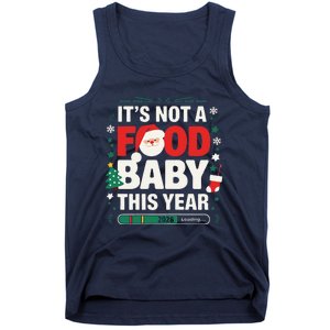 Its Not A Food Baby This Year Xmas 2028 Christmas Pregnancy Tank Top