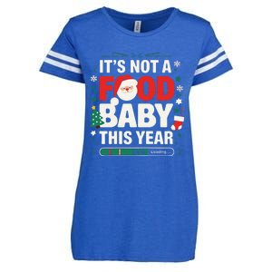 Its Not A Food Baby This Year Xmas 2028 Christmas Pregnancy Enza Ladies Jersey Football T-Shirt