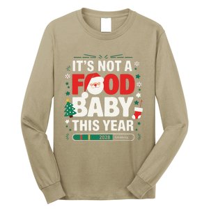 Its Not A Food Baby This Year Xmas 2028 Christmas Pregnancy Long Sleeve Shirt