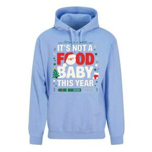 Its Not A Food Baby This Year Xmas 2028 Christmas Pregnancy Unisex Surf Hoodie