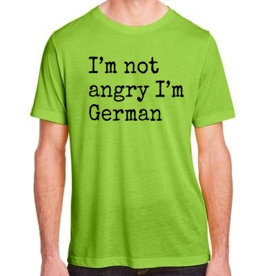 Im Not Angry Im German Funny Oktoberfest Adult ChromaSoft Performance T-Shirt