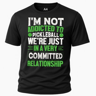 I'm Not Addicted Pickleball Gift For Pickleball Player Performance Shirt
