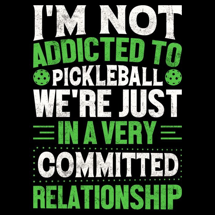 I'm Not Addicted Pickleball Gift For Pickleball Player Sustainable Bucket Hat