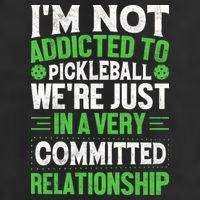I'm Not Addicted Pickleball Gift For Pickleball Player Hat