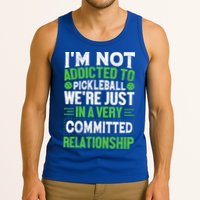I'm Not Addicted Pickleball Gift For Pickleball Player Tank Top