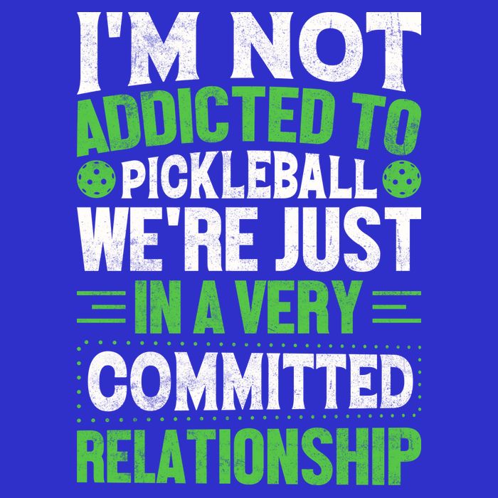 I'm Not Addicted Pickleball Gift For Pickleball Player Tank Top