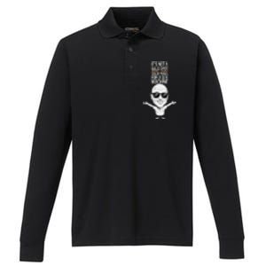 ItS Not A Bald Spot ItS A Solar Panel For A Sex Machine Performance Long Sleeve Polo