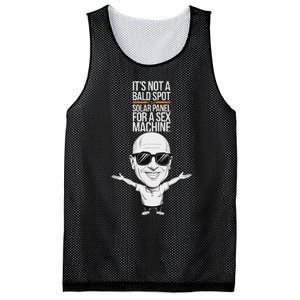 ItS Not A Bald Spot ItS A Solar Panel For A Sex Machine Mesh Reversible Basketball Jersey Tank