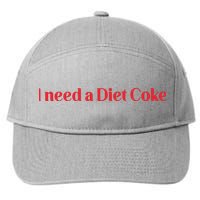 I Need A Diet C.O.K.E 7-Panel Snapback Hat