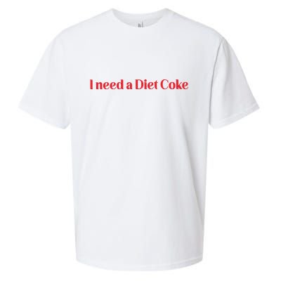I Need A Diet C.O.K.E Sueded Cloud Jersey T-Shirt